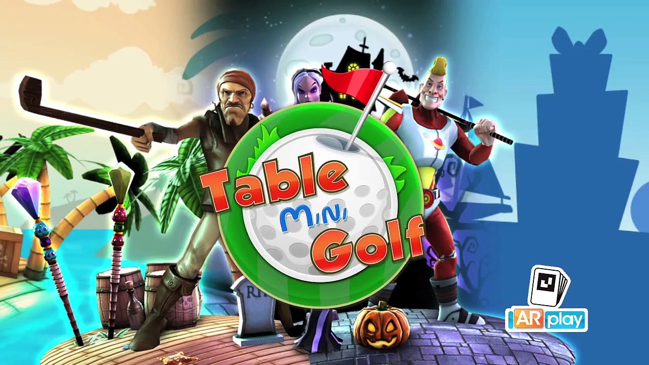 Table Mini Golf trailer