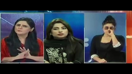 Intense Fight between Qandeel Baloch and Actress Maria Zahid