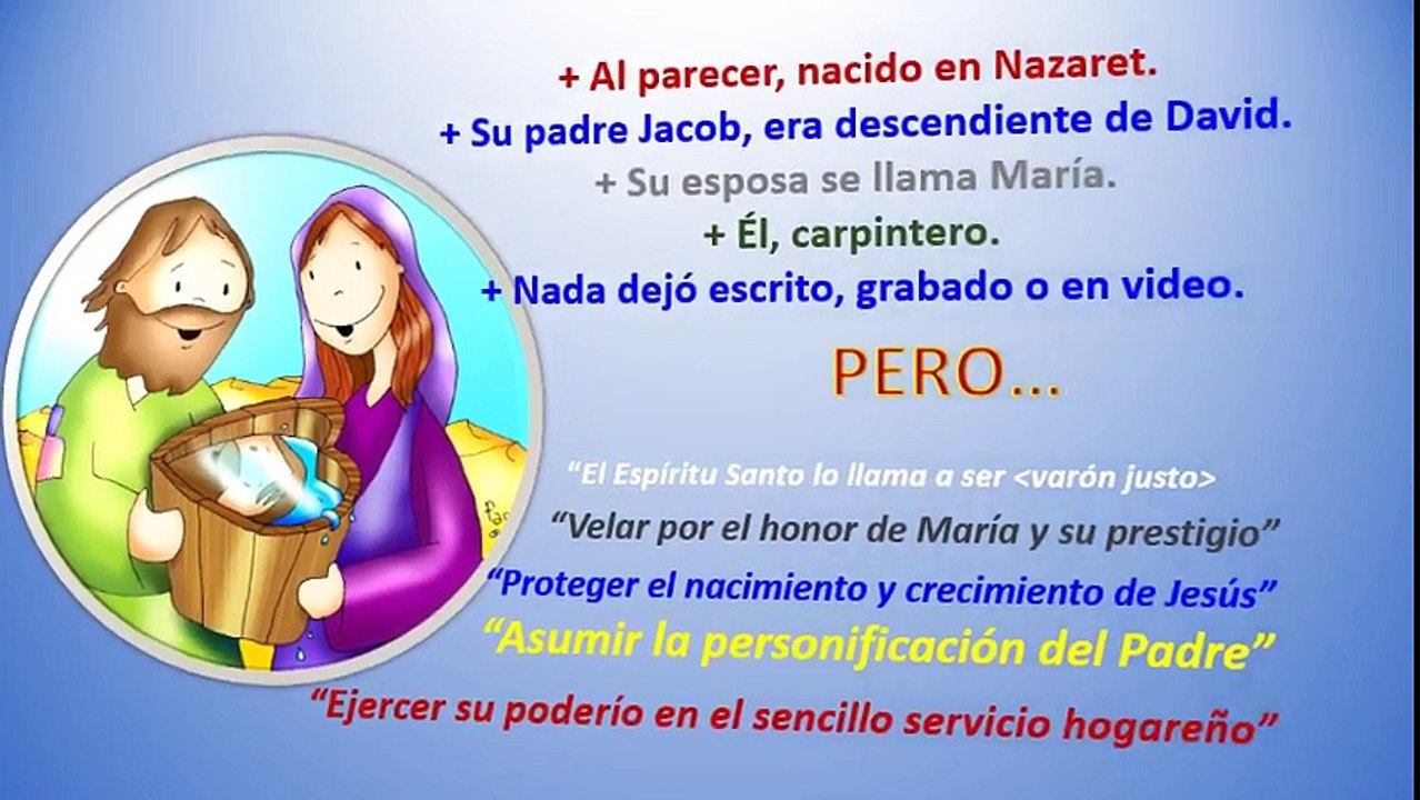 NUESTRO HOMENAJE A SAN JOSÉ