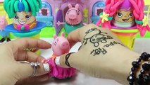 Peppa pig english 2016!! Play Doh Peppapig Dress Up Disney Frozen Peppa Pig Español Videos