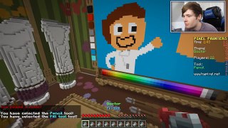 Minecraft | KING DINOSAUR!! | Pixel Painters Minigame