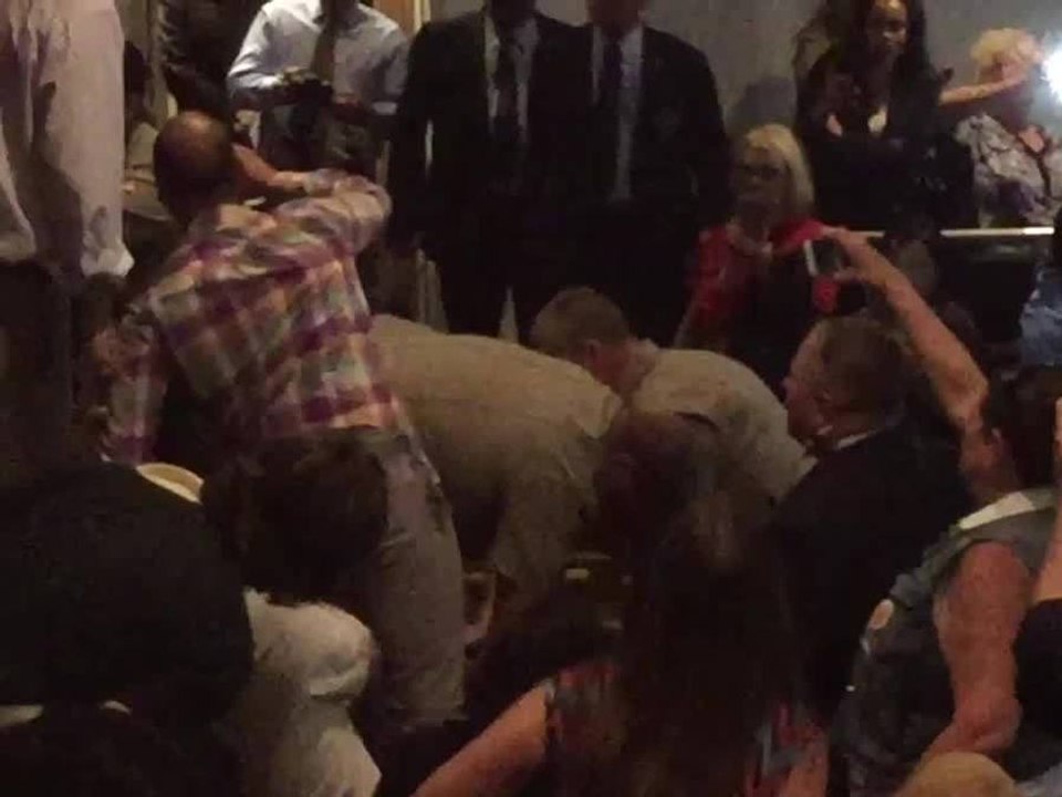 State Capitol brawl caught on camera