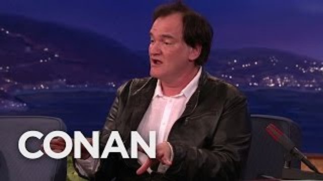 Quentin Tarantinos Post-Directing Career Plans - CONAN on TBS