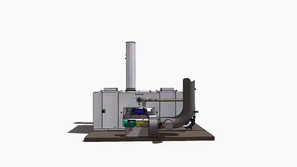 Regenerative Thermal Oxidizer (RTO), 25,000 SCFM (40,000 NCMH) System