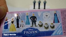 Disney Frozen 3 Big Eggs Surprise Opening Unboxing | Anna & Elsa Huevos Kinder Sorpresas