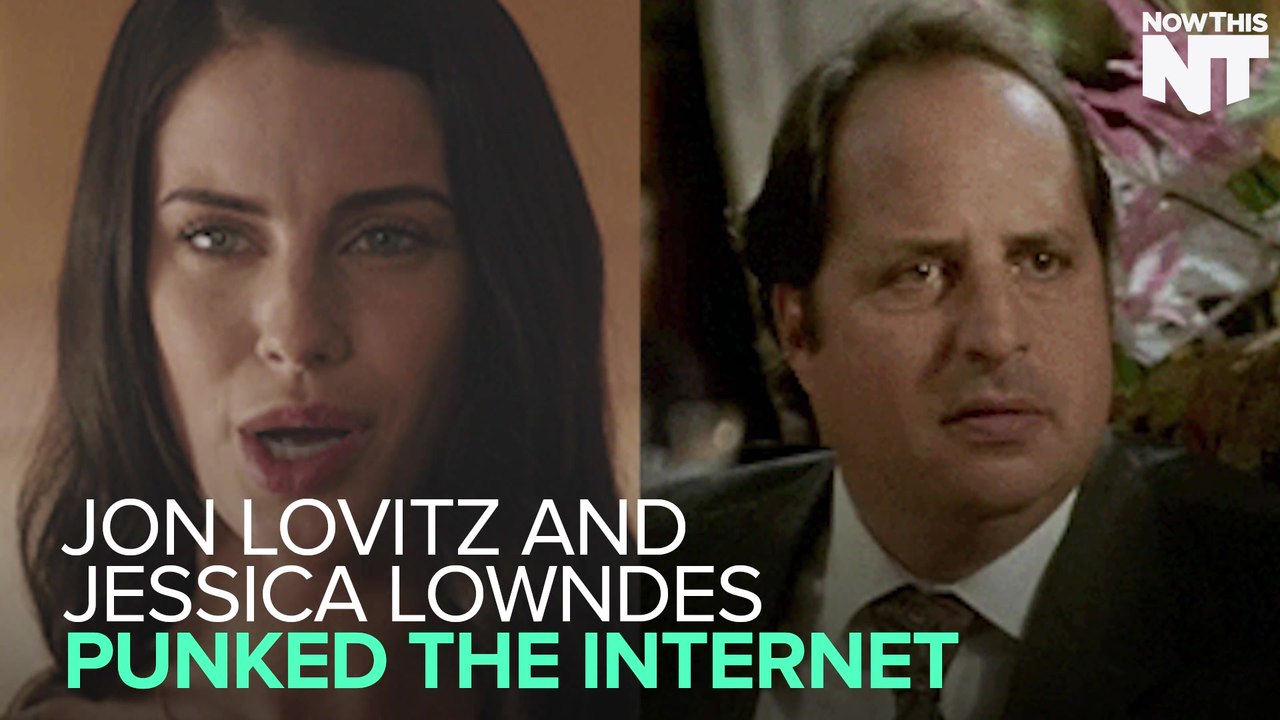 Jon Lovitz and Jessica Lowndes Punked The Internet Hard
