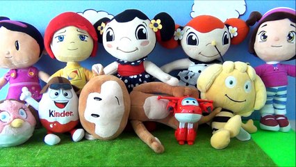 Pepee ile Niloya head shoulders knees and toes şarkısını söylüyor, Harika Kanatlar,