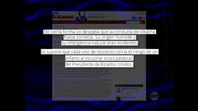 Em carta, Fidel Castro alfineta Barack Obama