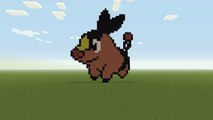 Tepig Pokemon Pixel Art