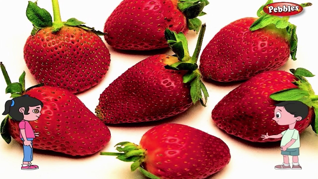 Strawberry Rhyme | Fruit Rhymes for Children | Nursery Rhymes for Kids | Most Popular Rhym