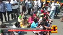 Women stages Protest with Empty Pots at Tiruppur - Thanthi TV