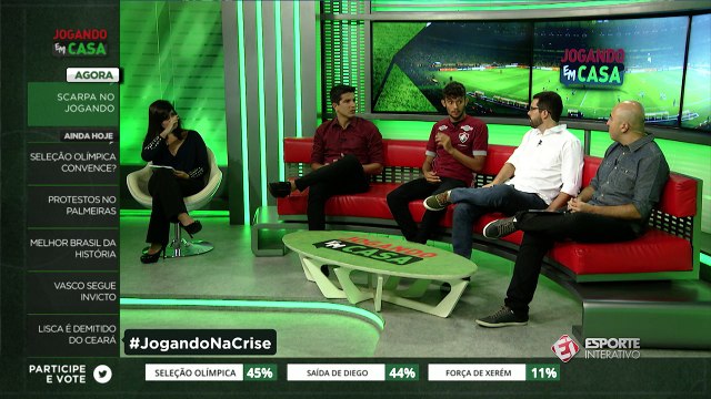 Qual é a posição que o Scarpa prefere, torcedor tricolor? Ele mesmo responde