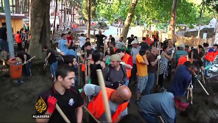 Zoo animals on the loose in Georgia amid deadly floods