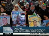 Exigen liberación de palestinos detenidos en cárceles israelíes