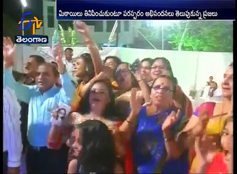 భారత్ విజయంతో అభిమానుల వేడుకలు