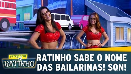 Ratinho não sabe o nome de suas bailarinas