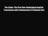Download The Zohar: The First Ever Unabridged English Translation with Commentary (23 Volume