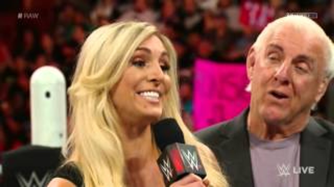 720pHD WWE RAW Brie Bella attack Charlotte Segment