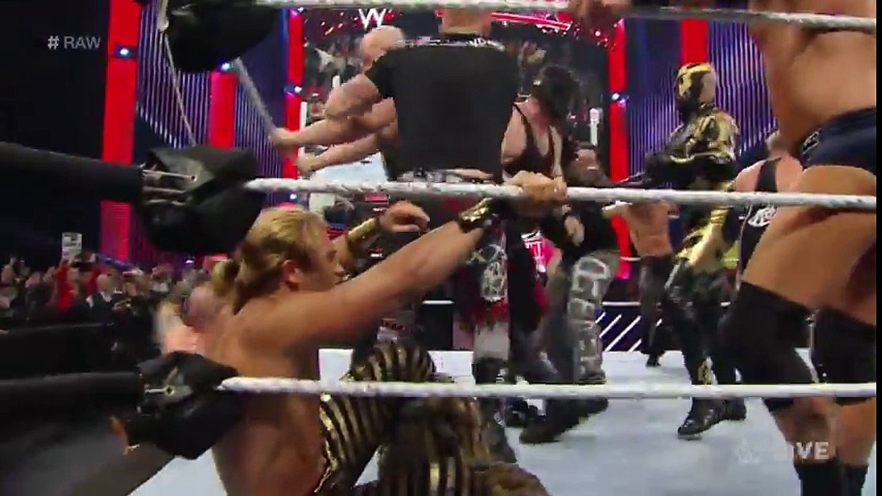 Big Show & Kane vs. The Social Outcasts- Raw, March 28, 2016
