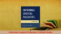 PDF  Informal Logical Fallacies A Brief Guide PDF Online