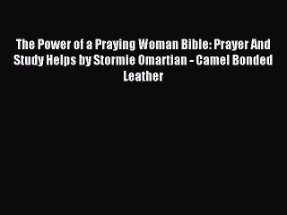 Download The Power of a Praying Woman Bible: Prayer And Study Helps by Stormie Omartian - Camel