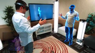 Microsoft holograam holoportation: virtual 3D teleportation in real-time