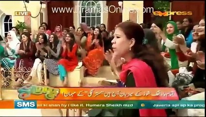Hilarious Fight Between Aamir Liaquat and Nadia Khan in a Live Show   Funny Videos