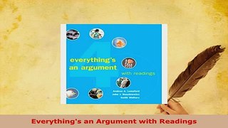Download  Everythings an Argument with Readings Download Online