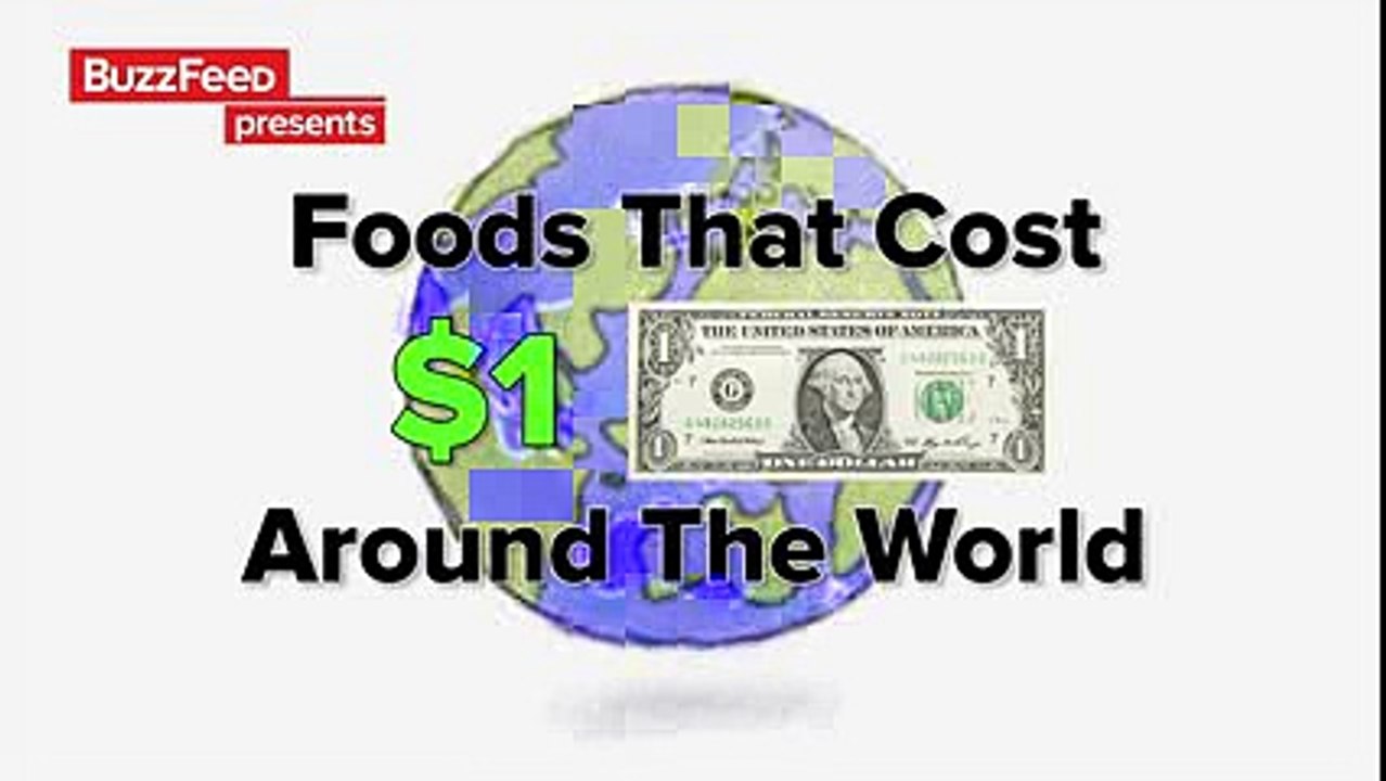 How Much Food Can You Buy For  1 Around The World