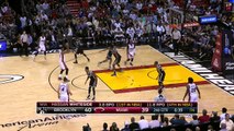 Dwyane Wade s Pretty Post Move   Nets vs Heat   March 28, 2016   NBA 2015-16 Season