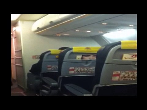 İstanbul uçağını kaçıran hava korsanının uçaktaki görüntüsü