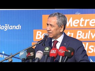 Arınç: Ezan okunurken konuşmak için fetva aldım
