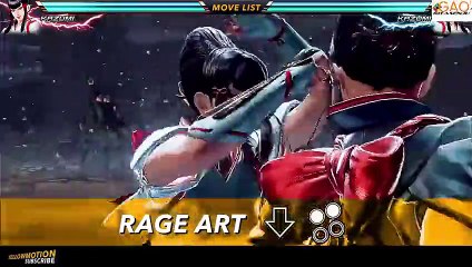 TEKKEN 7 Kazumi Mishima Move List