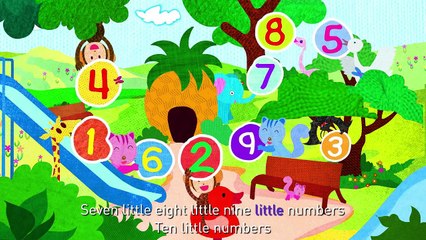 10 Little Numbers - English Nursery Rhymes HD