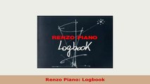 PDF  Renzo Piano Logbook Ebook