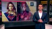 EXCLUSIVE: Melissa Benoist and Grant Gustin Talk Suit Envy for Supergirl and Flash Crossove