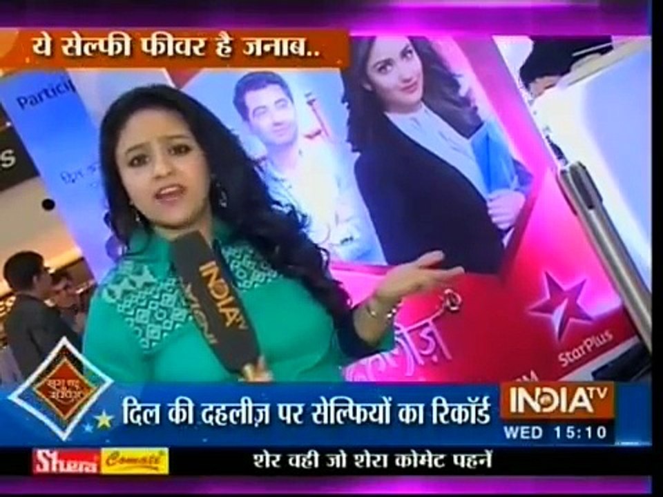 Dahleez ke set par(Selfie ka Jamana) 16 March 2016