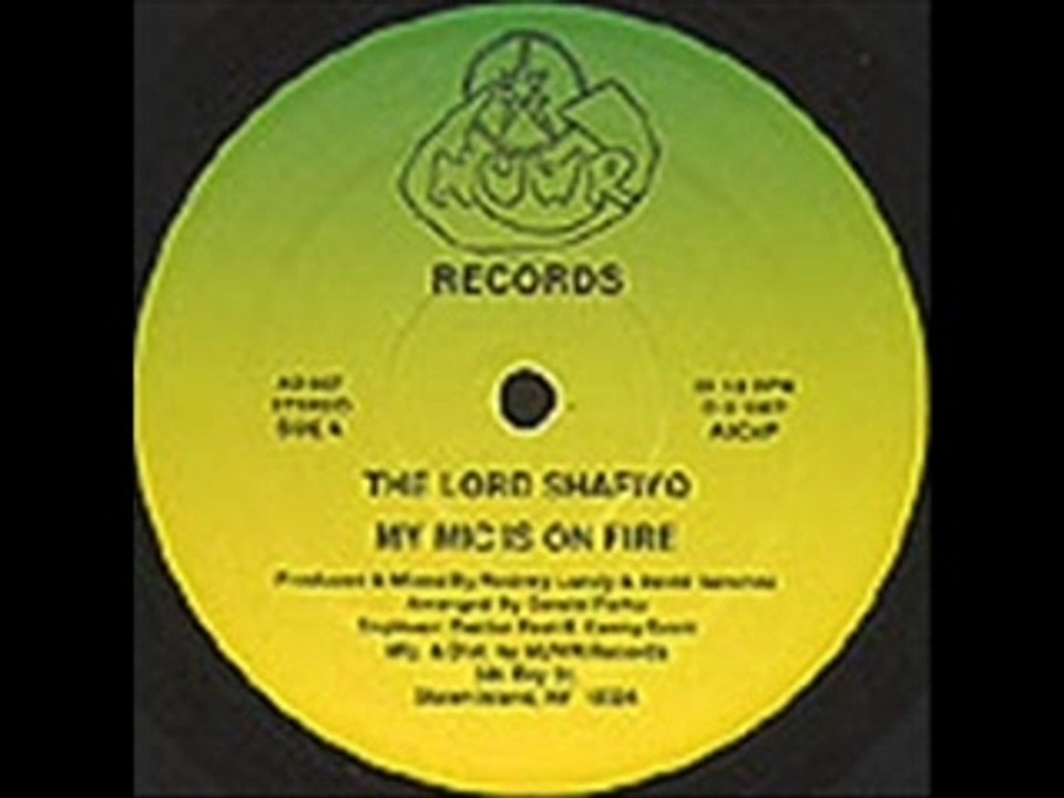 The lord shafiyq "my mic is on fire"