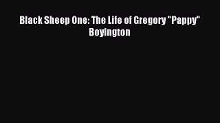 Read Black Sheep One: The Life of Gregory Pappy Boyington Ebook Free