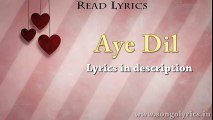 Aye Dil (Love Games) - Full song with lyrics - Sunidhi Chauhan
