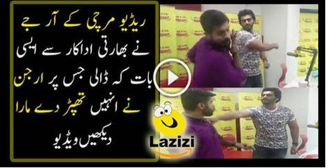 Arjun Kapoor Slaps Radio Mirchi RJ