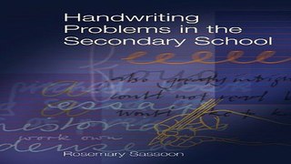 Read Handwriting Problems in the Secondary School Ebook pdf download