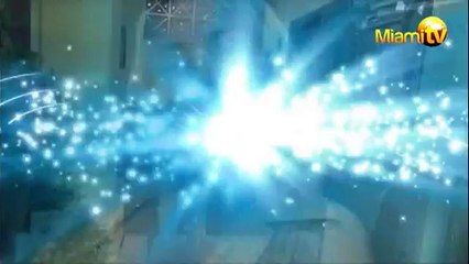 Miami TV  - Jenny Scordamaglia in Back to The Future Car