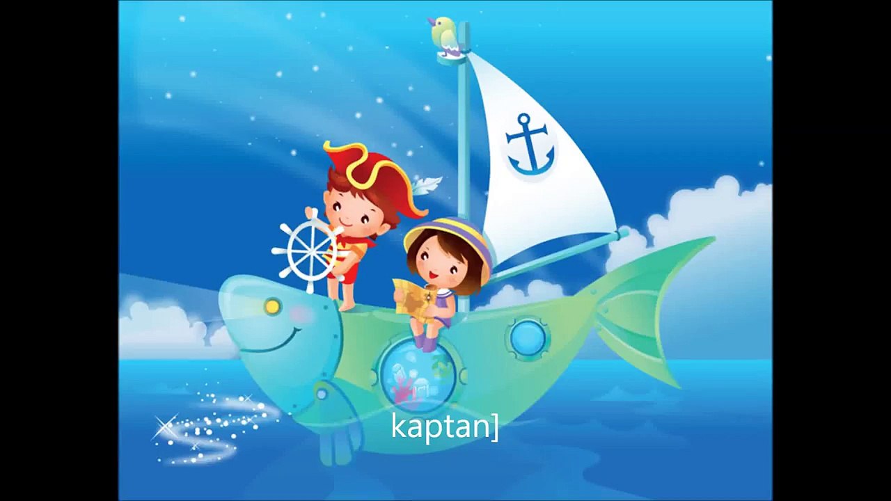 Küçük kaptan geliyor, Meslekler çocuk şarkısı dinle Dailymotion Video