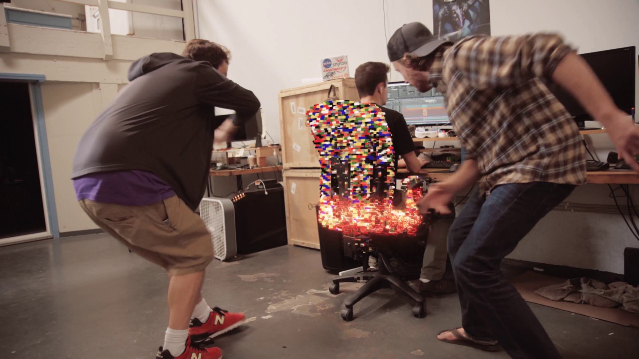 Toute ta vie se transforme en briques de LEGO...L'enfer!