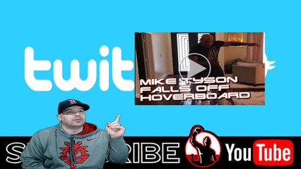 Mike Tyson Falls Off Hoverboard