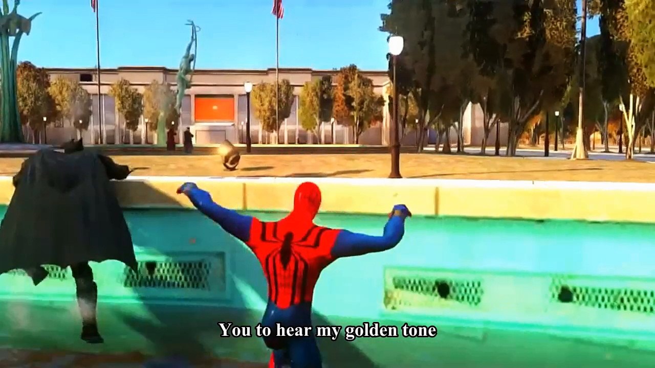 Spiderman Songs Lyrics ♫ I'm a nut ♫ Lightning Mcqueen race with Rayo Dinoco