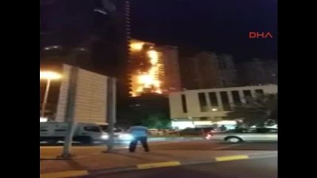 Dha Dış Haber - Birleşik Arap Emirliği'nde Gökdelen Yangını