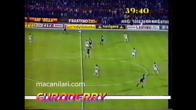 10.04.1991 - 1990-1991 UEFA Cup Semi Final 1st Leg Sporting Lisbon 0-0 Inter Milan