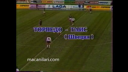 19.09.1990 - 1990-1991 UEFA Cup 1st Round 1st Leg FC Torpedo Moskova 4-1 Göteborgs AIS